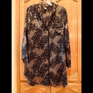 IN BLOOM by Jonquil Sexy Silky NIGHTSHIRT  L